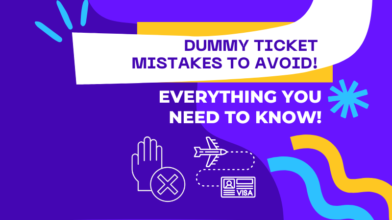 is dummy ticket illegal