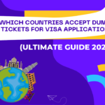 Which countries accept dummy tickets for visa applications – A guide to using dummy flight tickets for visa approval.